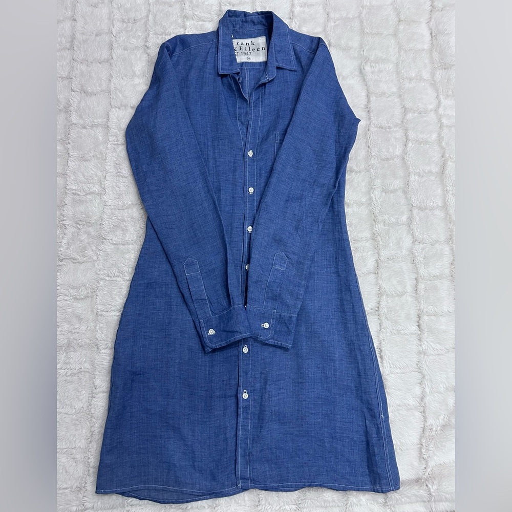 Frank & Eileen Blue Women's Dress - Picture 7 of 11